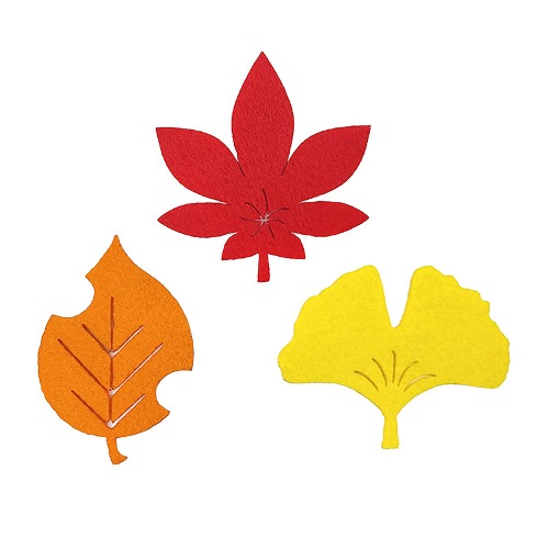  환경꾸미기 펠트 가을 나뭇잎세트