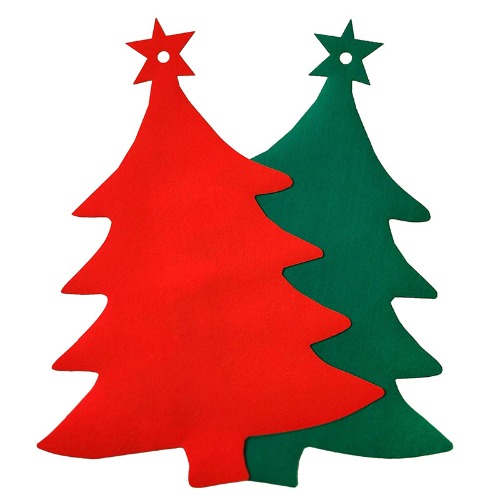  크리스마스 펠트 꾸리기트리나무(대형 80cm)