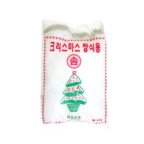  크리스마스 트리장식용 츄리솜(10g)